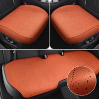 Universal Flip Fur Car Seat Cover Sweatproof Breathable Car Seat Cushion Thin Anti-slip Auto Seat Mat Pad Car Interior Accessory