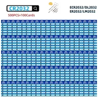 Wholesale 100-1000PCS CR2032 CR 2032 Button Battery 3V Battery For Watch Toy Calculator Car Remote Control Button Coin Cell