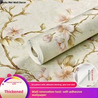3D Wall Stiers Self Adhesive Cabinet Door Rvation Beautifng Decals for Living Room Bedroom American Vintage Sle Wall...