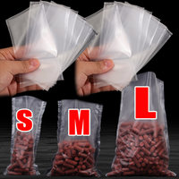 Fishing Bait PVA Bags Dissolvable in Water for Carp Tackle Precision Baiting Easy Knotting Quick Release Fishing Bags 50/150Pcs