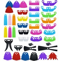 Buidling Block Cloak Clothes Man Tuxedo Lady Shawl Colorful Cloaks Action Anime Figure Accessories Capes Cloak Model Kids Toys