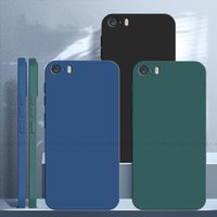 For iPhone 5s Case iPhone 5s 5 SE 2016 Cover Protective Bumper Shockproof TPU Liquid Silicone Phone Back Cover For iPhone 5s