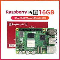 Raspberry Pi 5 Pi5 Cortex-A76 Linux 1GB 2GB 4GB 8GB 16GB Arm Board Python programlama PCIe Gigabit Ethernet USB 3.0