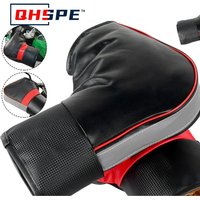 AliExpress QHSPE 1Pair Motorcycle Handlebar Cover Winter Battery Bike Windshield Gloves Windproof Warm Handle Thickened Reflective Strip