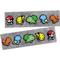 AliExpress Potdemiel 2PCS/Set Pokemon Pikachu Reflective Car Stickers Cartoon Cute Creative Pixel Sticker Electric Bike Helmet Scratch Cover Stickers