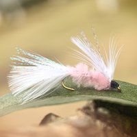 6pcs Floating Fly Fishing Flies, Artificial Flies Woolly Bugger with Flash Tinsel For Trout Bass Salmon Freshwater Fishing