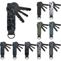 Metal Key Organizer Holds 2-6 Keys Minimalist Key Case Holder with Screwdriver Innovative Keychain Keys Bag Keys Fob