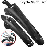AliExpress NONE 1pair Bicycle wheel fender Adjustable Universal Mountain Bike Fender Set for 24/26in Wheels Front Rear Mudguard Bicycle Mud Flap
