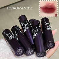 Herorange Soft Matte Lipstick Low Saturation Nude Shade Non-Drying Natural No-Makeup Daily Lip Makeup