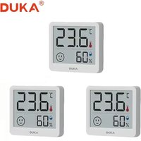 DUKA Atuman THmini 2.5 Inch LCD Electronic Digital Temperature Humidity Meter Indoor Mini Thermometer Hygrometer Weather Sensor