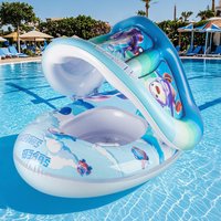 1pc Cute Canopy Swim Ring Summer pool floats, Beach and Pool Swim Aid, Beach Toys for Pool Party