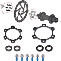 Bicycle Boost Hub Adapter Change 12x142 to 148 15x100 to 110 110 148 Bike Hub Spacer Washer 6 Bolt standard Thru Axle 15mm