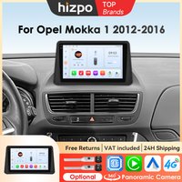 Hizpo Bluetooth Autoradios für Opel Mokka 1 2012 2013 2014 2015 2016 Autoradio Multimedia-Player GPS Navi Wifi Audio Stereo DSP