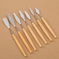 Single Art Scraper Oil Painting Knife Plastic Scraper, Gouache, Acrylic Scraper Palette Knife Set Pick Knife Spatula Knife
