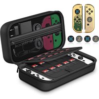 For Nintendo Switch OLED Oxford Cloth Storage Carrying Bag Premium Portable Protective Case Anti-Scratch Travel Handbag