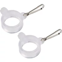 Grommet Flag Rings 2 Pc Set 25mm 2Pcs Adjustable Anti-Wrap Attachments Clips Mounting Multi-Use Replacement 1inch