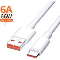 2m 6A 66W USB Type-c Super Fast Charge Smartphone Cable-F(x)