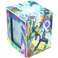 Diy Self Made Yu-Gi-Oh! Neo-Spacian Card Storage Box Ygo Neo-Spacian Open Window High-End Leather Card Storage Box Gift Toys