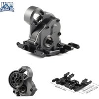HooCrawler MR24 Transmission 21% Overdrive with Delrin Skid for SCX24 AX24 Custom Build 1/24 RC Rock Crawler Performance Upgrade