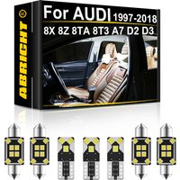 Car Interior LED Lights Canbus For AUDI A1 A2 A5 A7 A8 8X 8Z 8TA 8T3 A7 D2 D3 Sedan 1999 2003 2006 2009 2010 2013 2015 2017 2018