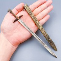 8.3inch 21cm Blade KatanaGame of Thrones Cosplay Prop Anime Metal Sword Ninja Knife Real Size Japanese Katana Samurai Sword