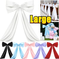 Large Bow Big Coquette Bow for Wedding Backdrop Birthday Party Room Wall Decor Giant Ribbon Tie Hanging Gift Coquette Wall Decor