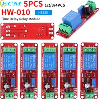 5/3/1PCS 5V/12V Time Delay Relay Module NE555 Time Relay Shield Timing Relay Timer Control Switch Car Start Delay Switch Board