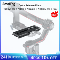SmallRig Manfrotto Quick Release Plate for DJI RS3 /RS3 Pro/RS 2/RSC 2/RS 4/RS 4Pro/Ronin-S Gimbal with 1/4 Threaded Hole -3158B SmallRig Manfrotto Quick Release Plate for DJI RS3 /RS3 Pro/RS 2/RSC 2/RS 4/RS 4Pro/Ronin-S Gimbal with 1/4 Threaded Hole -3158B