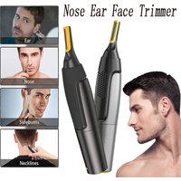 Electric Nose Hair Trimmer Waterproof Easy To Operate Ear Trimmer Safe Face Care Electric Nose Hair Trimmer For Men