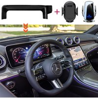 Autotelefonhalter für Mercedes-Benz C-Klasse 2022 2023 2024 W206 Bildschirm feste Basis kabelloses Laden Telefonhalter Autozubehör