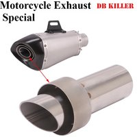 Spot Goods Motorcycle Exhaust Pipe Parts Special DB Killer Muffler Escape Moto Stainless Steel Exclusive Use Motorbike Silencer