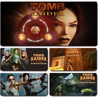 Tomb Raider I–III Remastered Game Mousepad Gaming Office Desk Pads Large For Computer Non-slip Lockedge Mouse Pad
