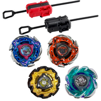 Beyx Various styles battle set gyroscope toys including 4 gyroscopes and 2 launchers,UX CX BX series