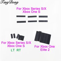 2/6pcs Shockproof pads for Xbox Series X/S Back Shell LT RT Rubber Pads for Xbox One Slim Elite 2 Gamepad Shock Absorbers Pad