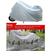 AliExpress NONE S/M/L/XL Silver Rainproof Protective Cover for Bicycle Motorcycle Electric Vehicle Outdoor Car Cover