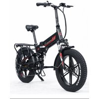 AliExpress NONE RANDRIDE YX20M 48V17AH Battery E-bike 20 Inch Fat Tire Foldable ebike 1000W Adult Electric Bicycle City Ebike