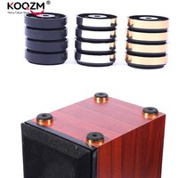 4pcs Speaker Spikes Stand Feets Audio Active Speakers Repair Parts Accessories DIY For Home Theater Sound System