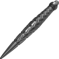 CUESOUL TOUCH POINT II Replacement Dart Steel Points,Collar Design,Titanium Coated,Pack of 3pcs----V type