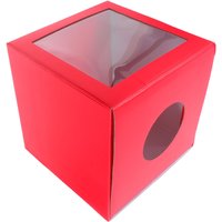 Sturdy Smooth Cardboard Raffle Box Lottery Case Ballot Box for Party Games Business Events Voting Suggestions Collection and