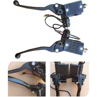 Elektrische Roller Original Links Rechts Disc Brems Griff Oberen Pumpe Bremshebel Hauptbremszylinder Für Niu N1s N1 Ersatz