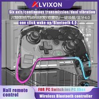 N-Swich Android iOS PC Switch XBOX Game Controller Hall Joystick Dual Motor Vibration Wireless Bluetooth Controller