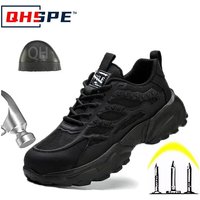 Steel Toe Cap Lightweight and Comfortable Safety Shoes for Men and Women Steel Toe Anti Puncture Comfortable and Safe Work Shoes