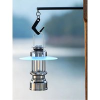 Vintage Portable LED Handheld Lamp Emergency Atmosphere Light Practical Charger Lantern Fit for Outdoor Camping Tent Lighting