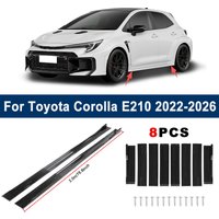 2m Sectional Side Skirt Extension Lips For Toyota Corolla E210 2022-2026 - Racing Side Spoiler Car Modified Body Kit Accessories