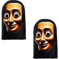 AliExpress NONE 3D Printed Full Face Mask TungTungTung Sahur Mesh Mask for Men Funny Cosplay Props Novelty Headwear Halloween Party Supplies