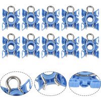10Pcs Window Regulator Sliding Pivot Clips Auto Fastener Clip For BMW E32 E34 E36 Z4 513219388849 Roller Lifter Clips