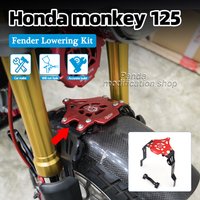 Fender Lowering Kit accessories For Honda monkey 125 2018 2019 2020 2021 2022 2023 2024