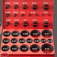 419PCS O-Ring Rubber Seal Repair Kit | Assorted Gaskets Box for Faucets, Cars, Excavators & Forklifts - Cross-border Maintenance