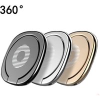 Portable Ultra Thin 360 Rotatable Phone Ring Stand Finger Grip for iPhone Xiaomi Huawei Smartphone Cell Phone Holder