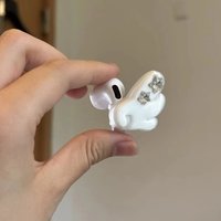 3D Printed Star Wings Headphone Charm Aesthetic 3D Wearable Pendant for Geeks And Gamers